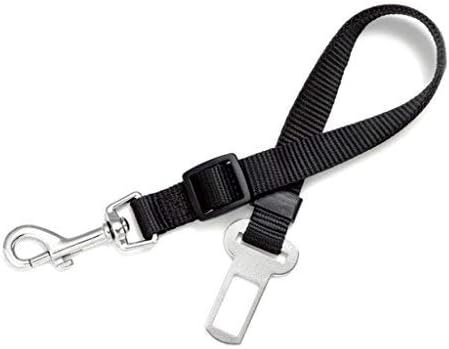 G4GADGET Adjustable Dog Car Seat Belt – Safe & Secure Pet Seatbelt for Dogs, Durable Clip-On Harness, Comfortable Car Travel Gear for Small, Medium & Large Dogs, Easy to Install, Universal Fit