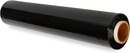 400mm x 150m Premium Black Shrink Wrap – Perfect for moving and packaging