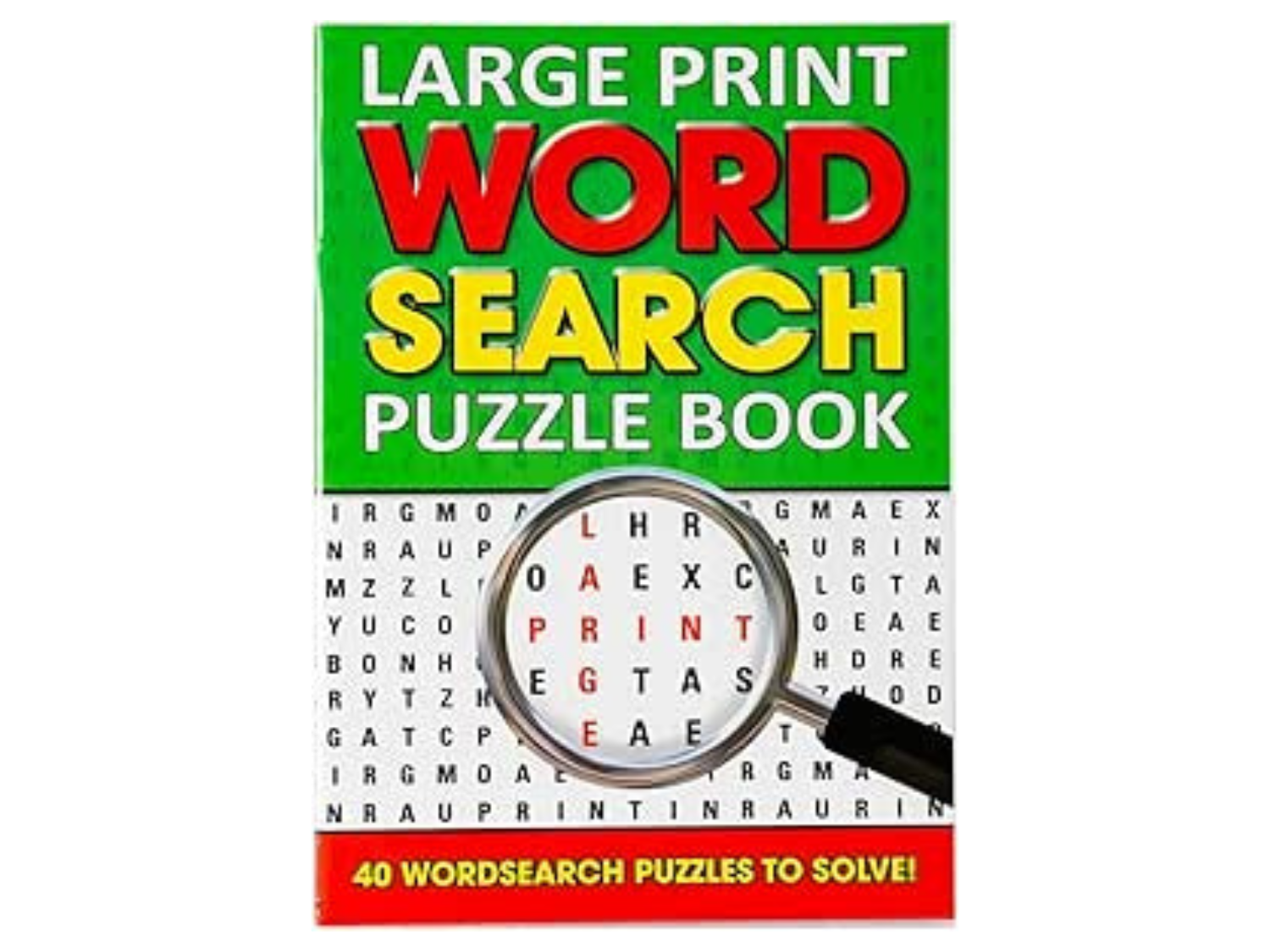 WF Graham Set of 4 Large Print A5 Size 74 Pages Word Search Puzzle Books