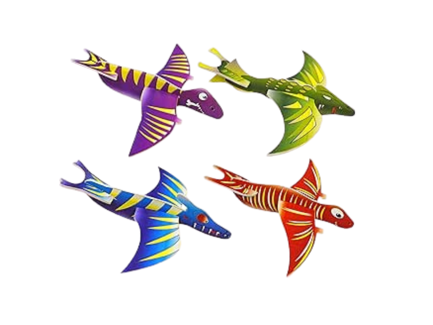 G4GADGET 36-Pack Dinosaur Flying Glider Planes – Fun Party Bag Fillers, Perfect for Kid Dino-Themed Parties