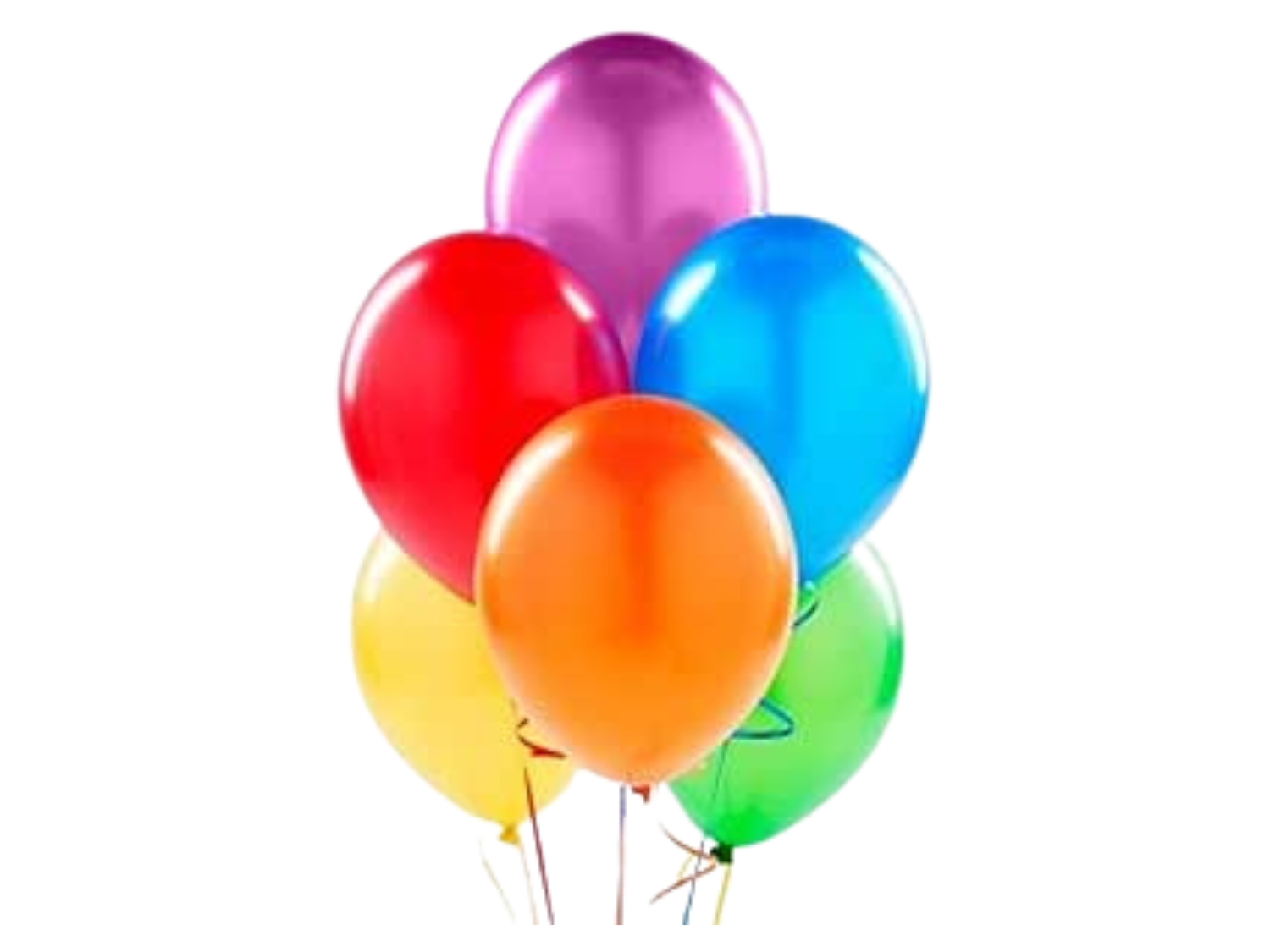 New 20 Pack Metallic Balloons Assorted Colours Latex Birthday Party Wedding Fun